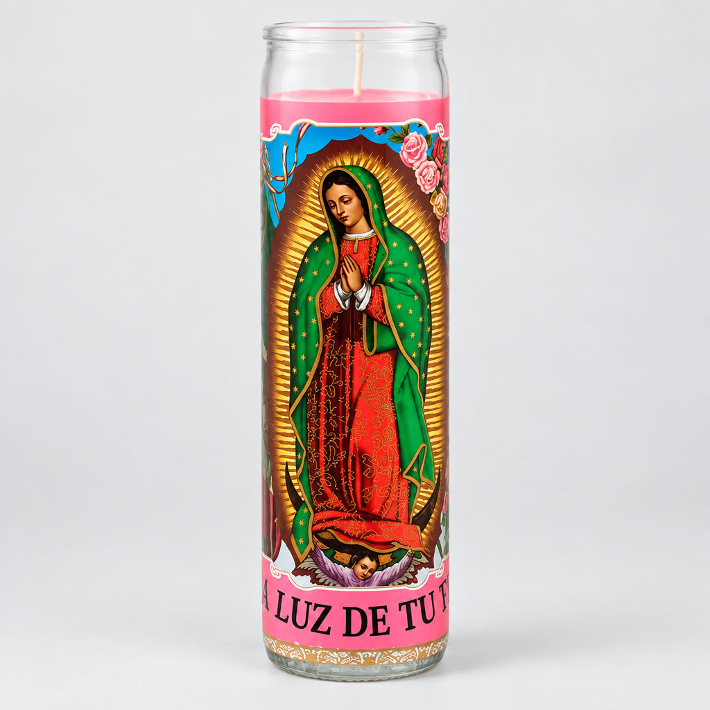VELAS DE LA VIRGEN DE GUADALUPE