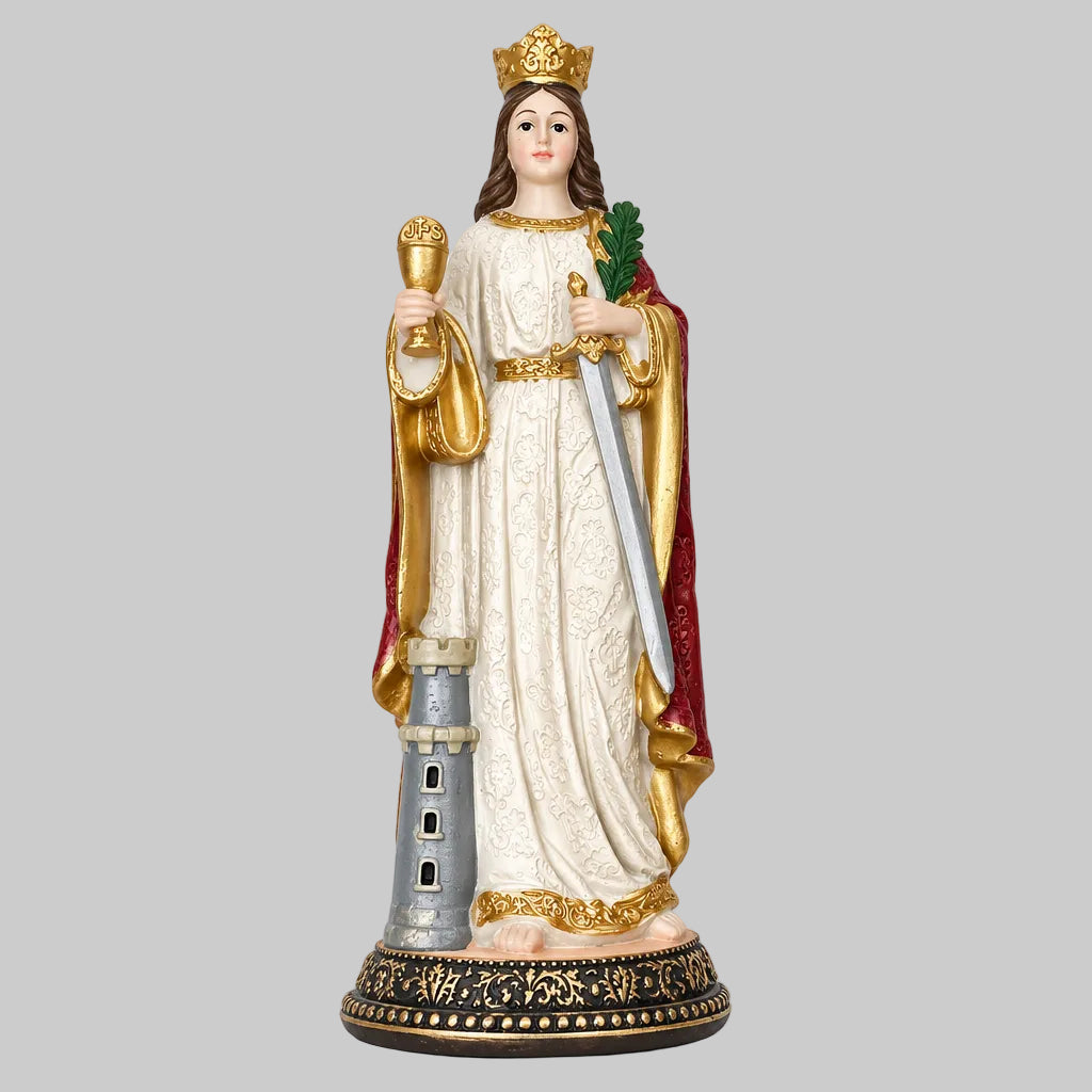 ESTATUILLA DE SANTA BÁRBARA 5''
