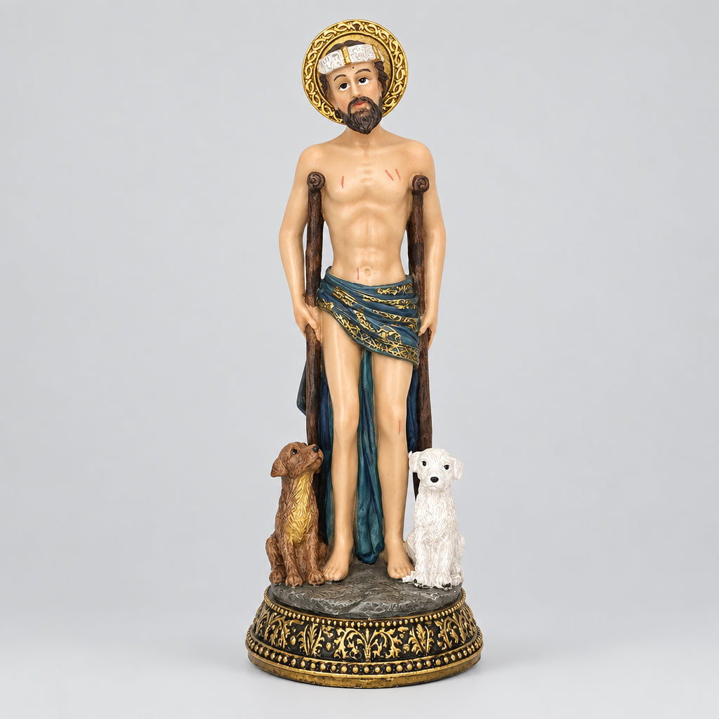 ESTATUILLA DE SAN LAZARO 8”