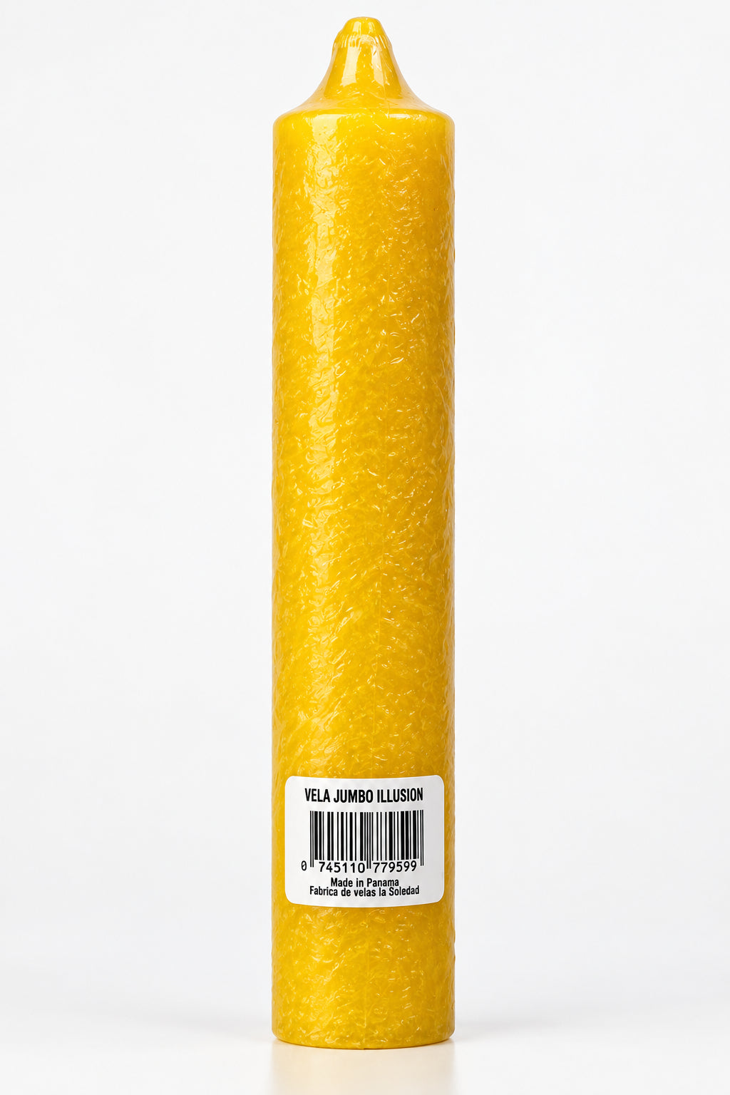 VELAS AMARILLAS JUMBO
