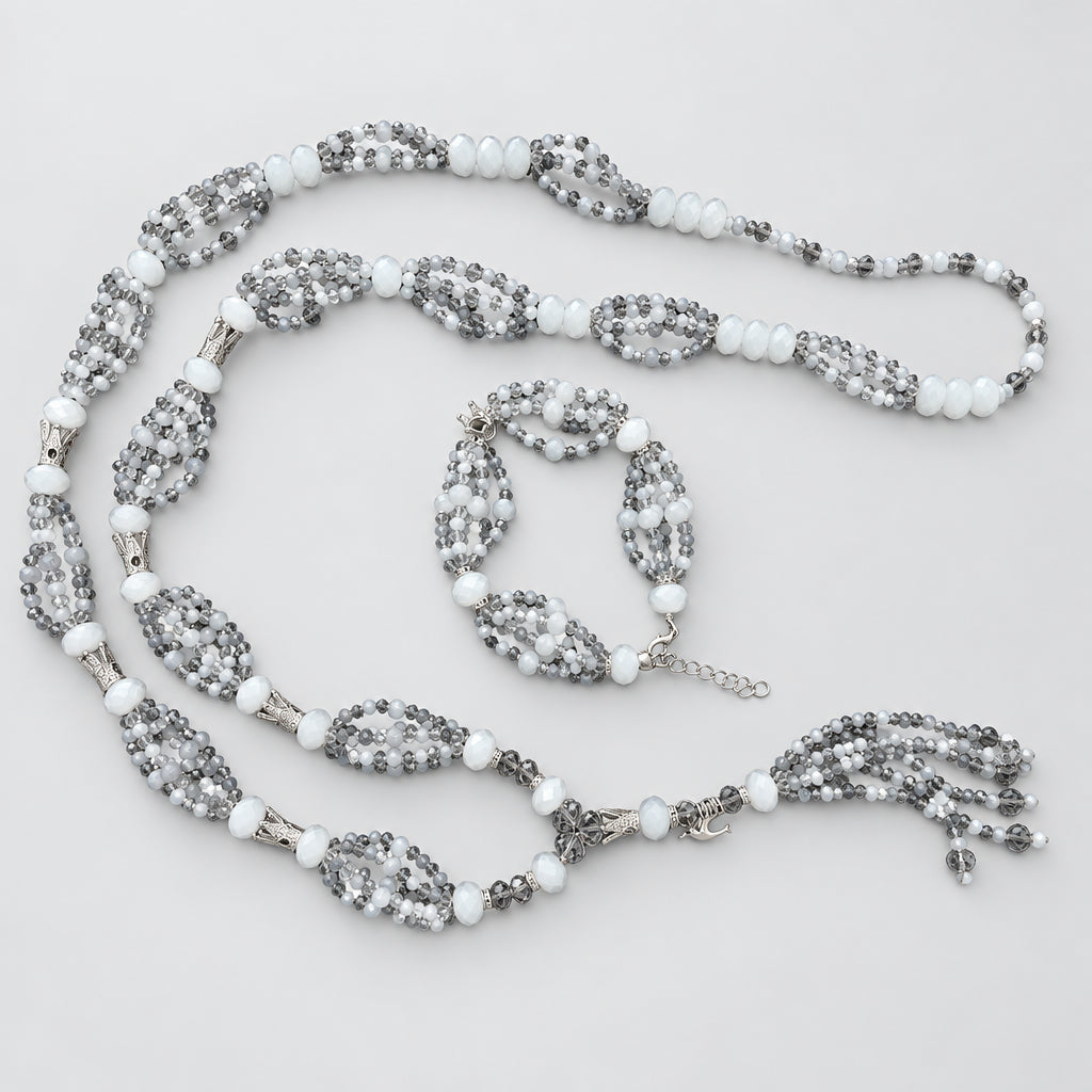 COLLAR DE OBATALÁ CON IDDÉ