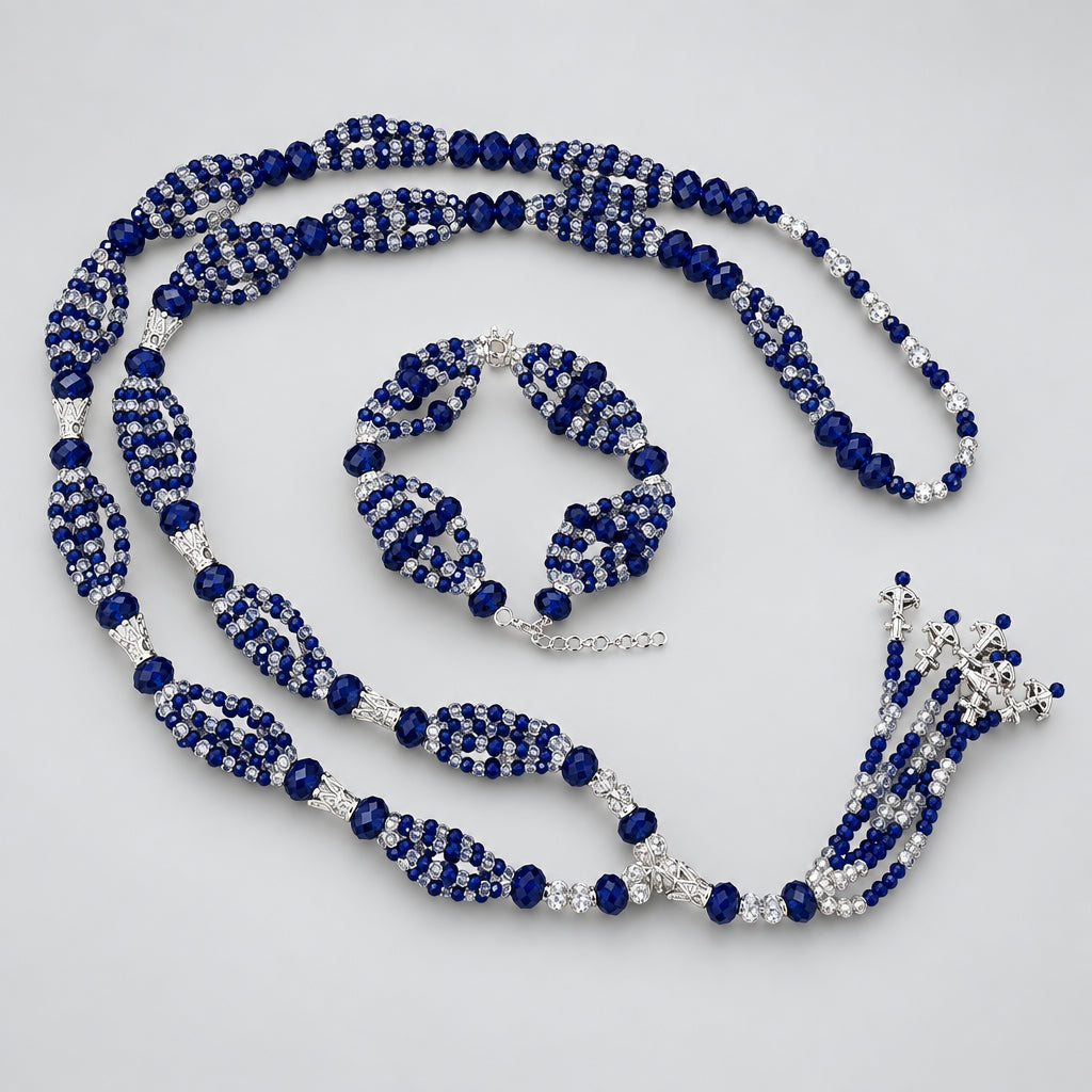 COLLAR DE YEMAYÁ CON IDDÉ