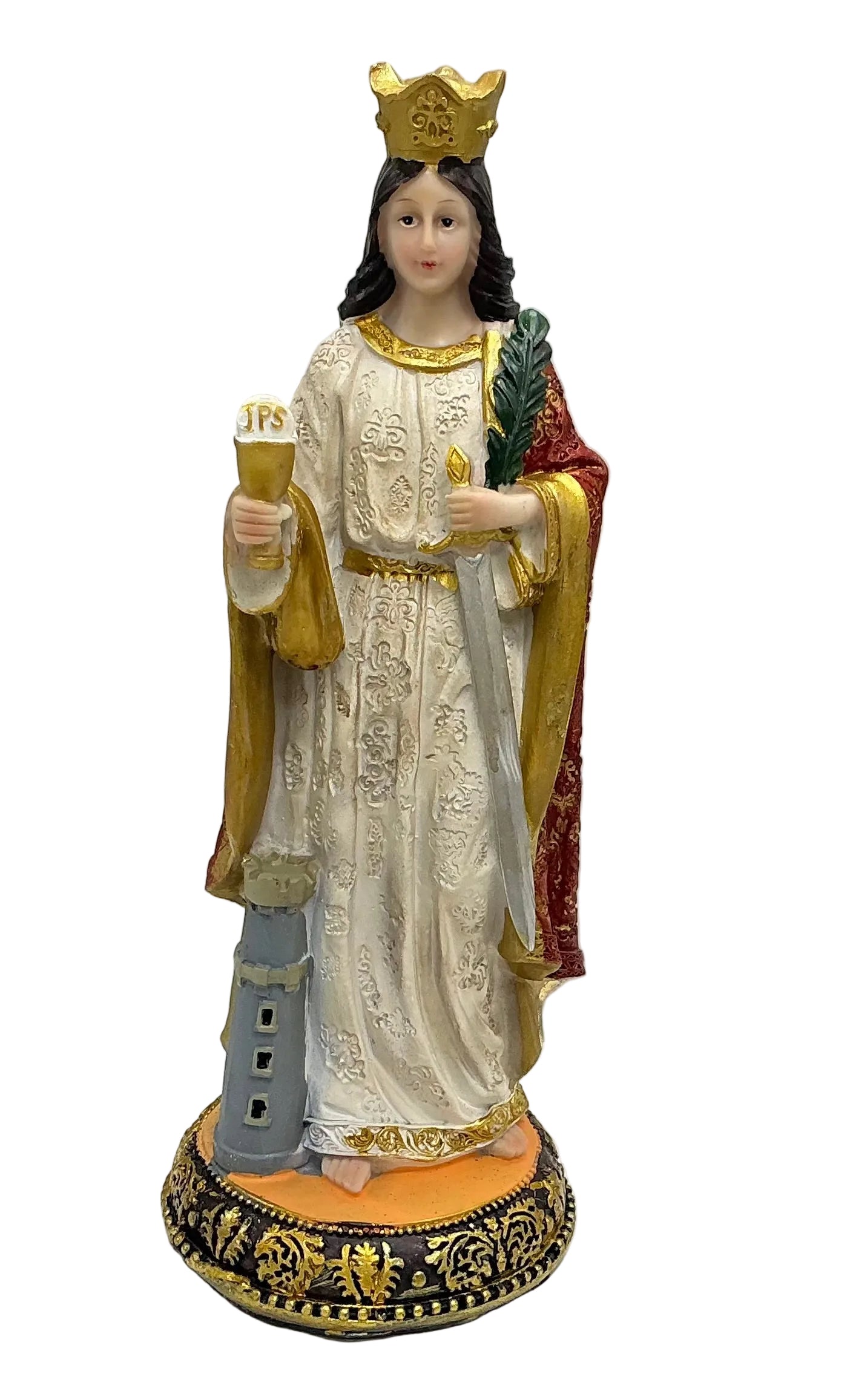 ESTATUILLA SANTA BARBARA 12”
