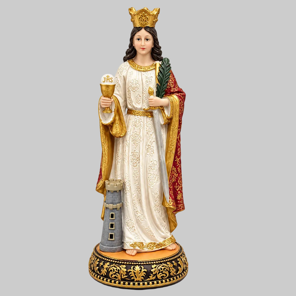 ESTATUILLA SANTA BARBARA 12”