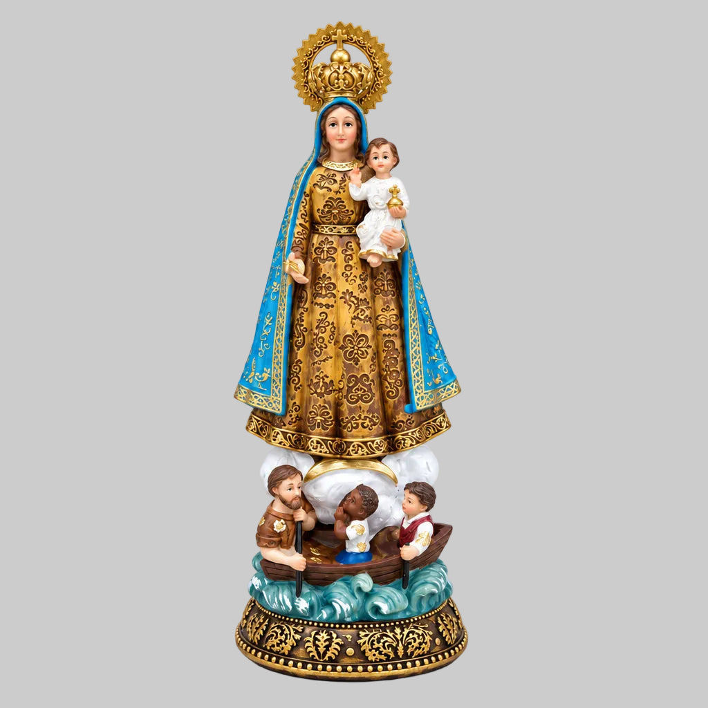 ESTATUILLA DE LA CARIDAD DEL COBRE 12”