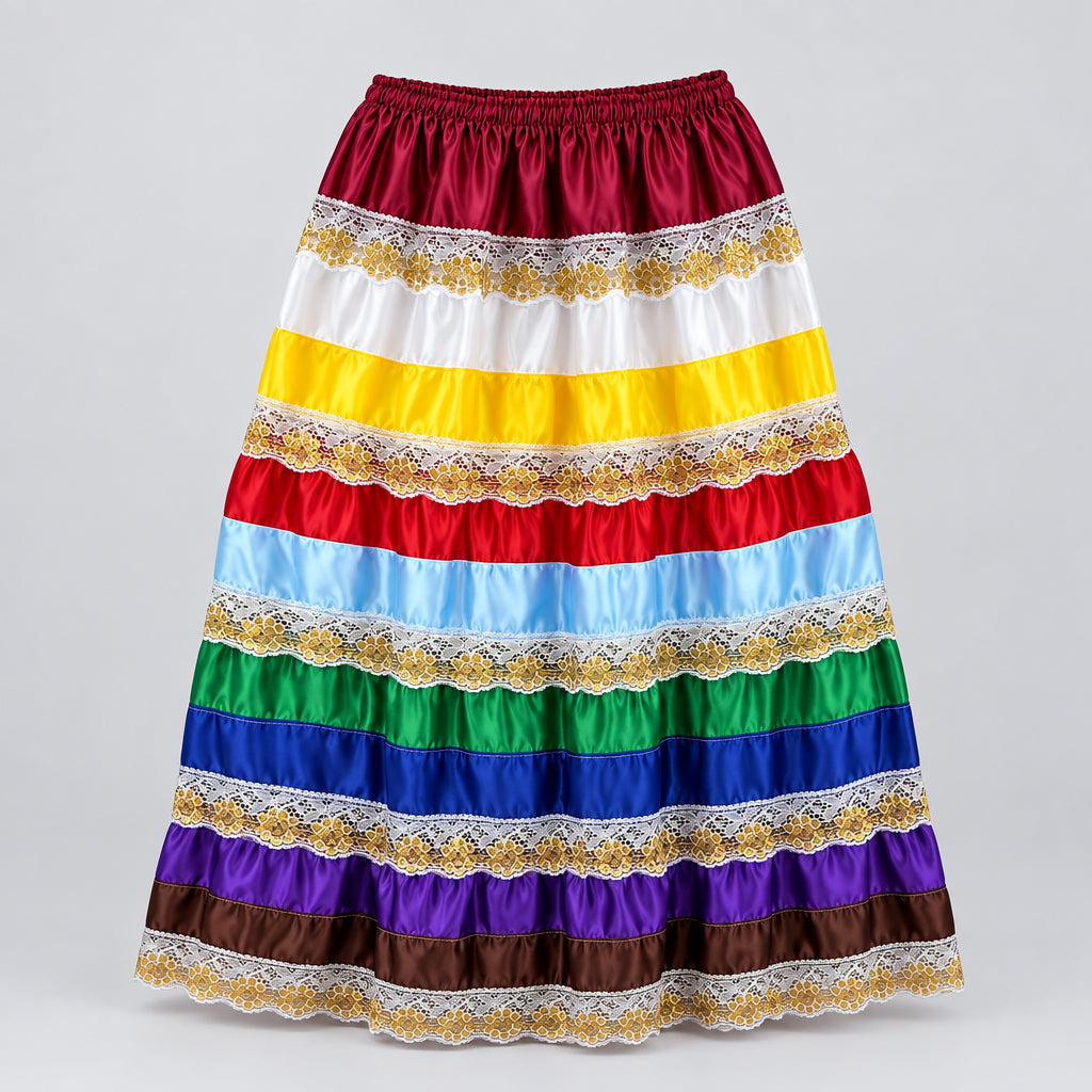 SAYAS DE SANTERAS DE 9 COLORES