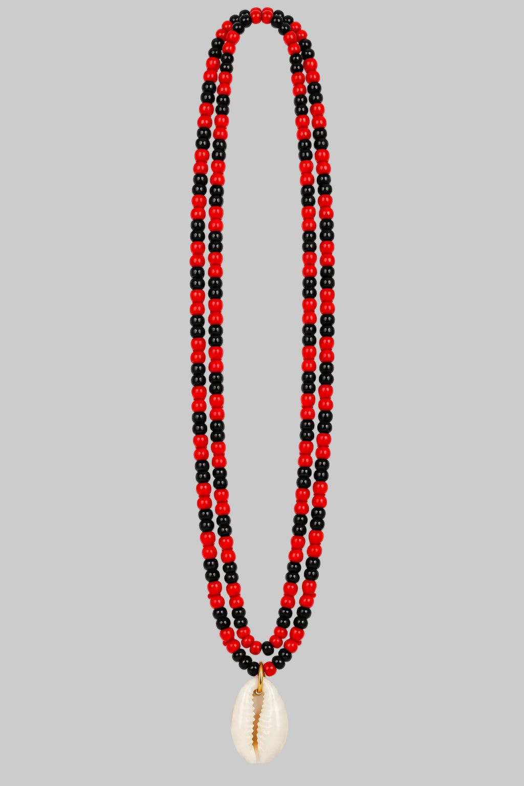 COLLAR DE ELEGGUA CON CARACOL