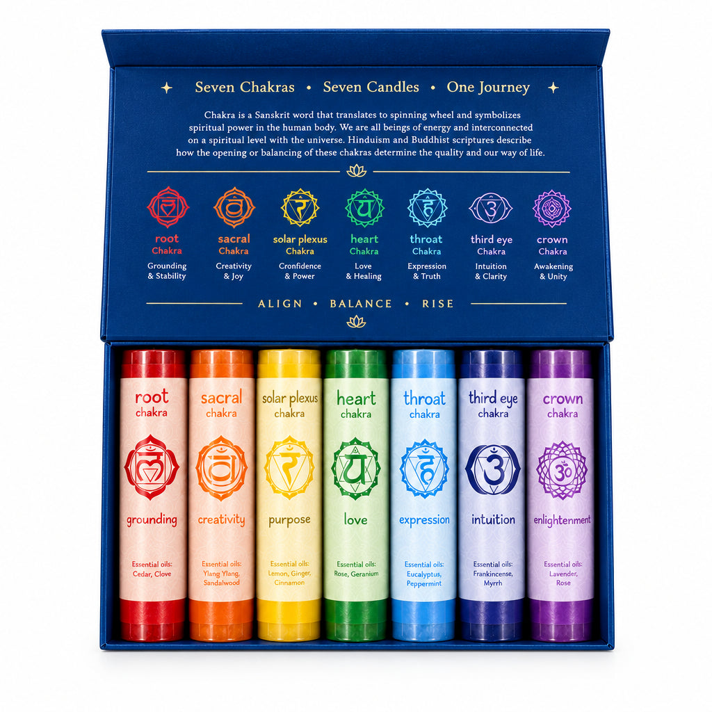 VELAS DE 7 CHAKRAS