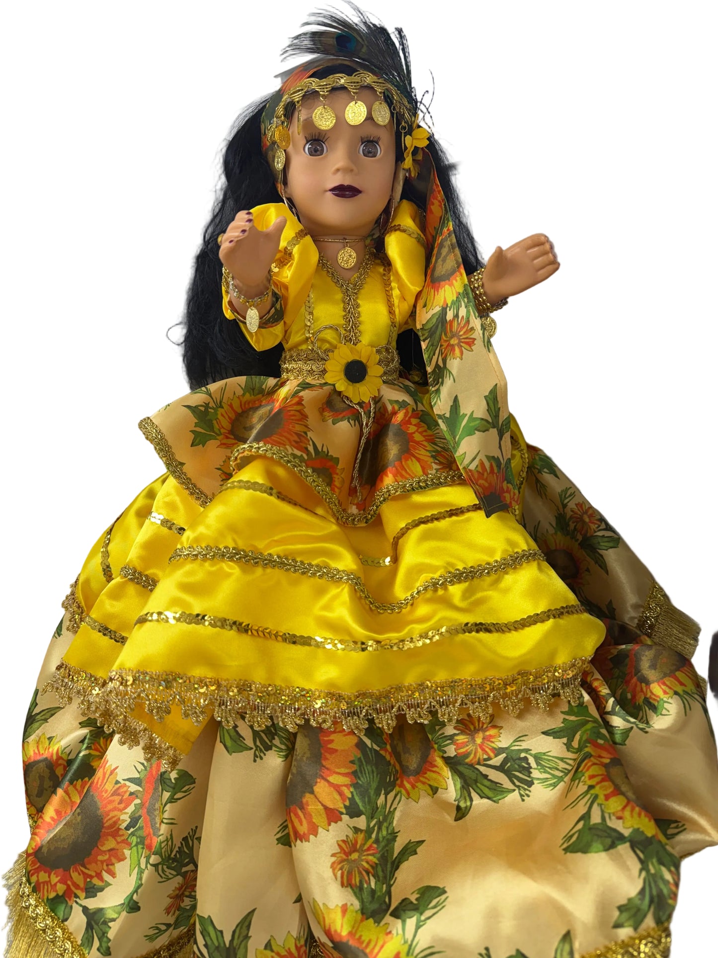 MUNECA GITANA DE 18"