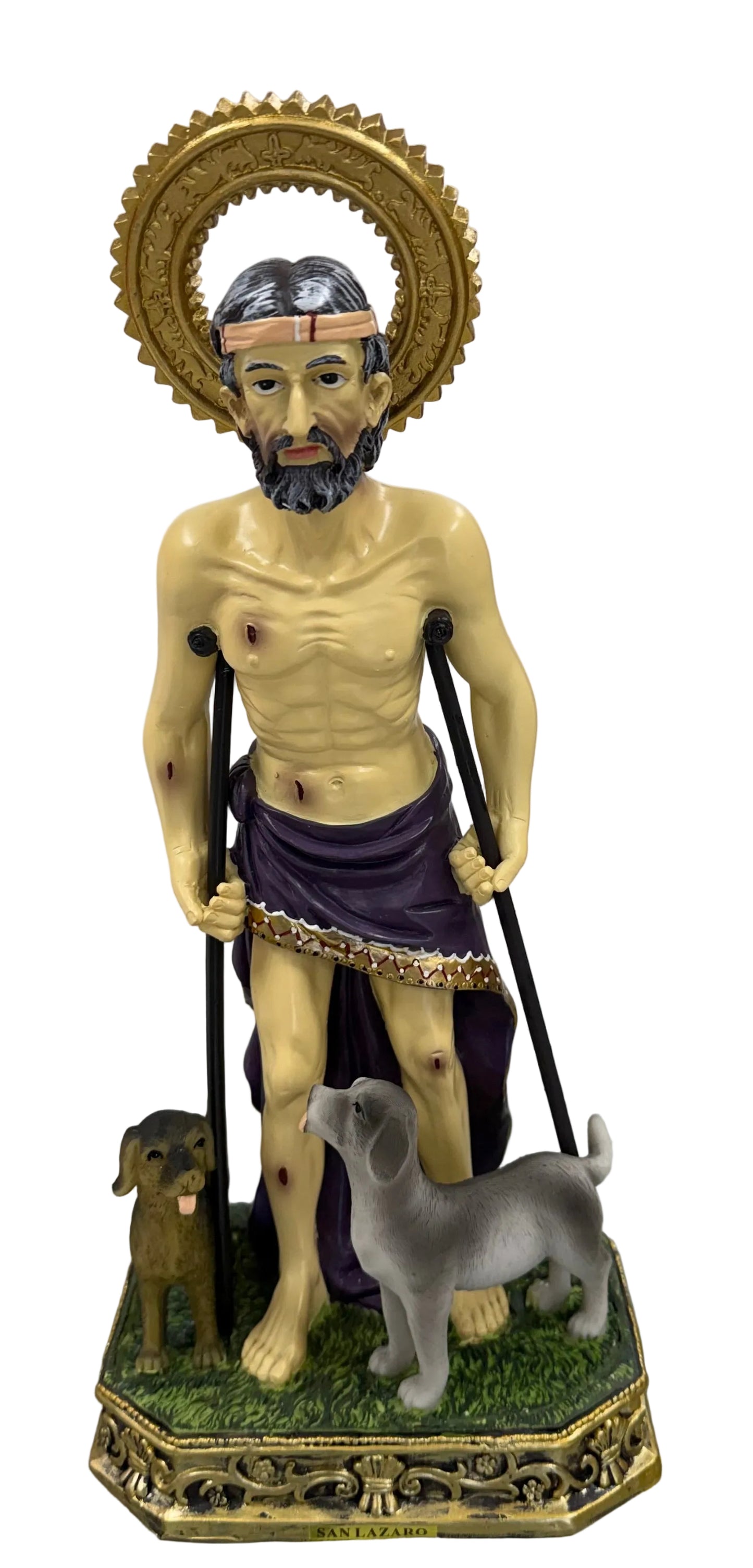ESTATUILLA DE SAN LÁZARO 15”
