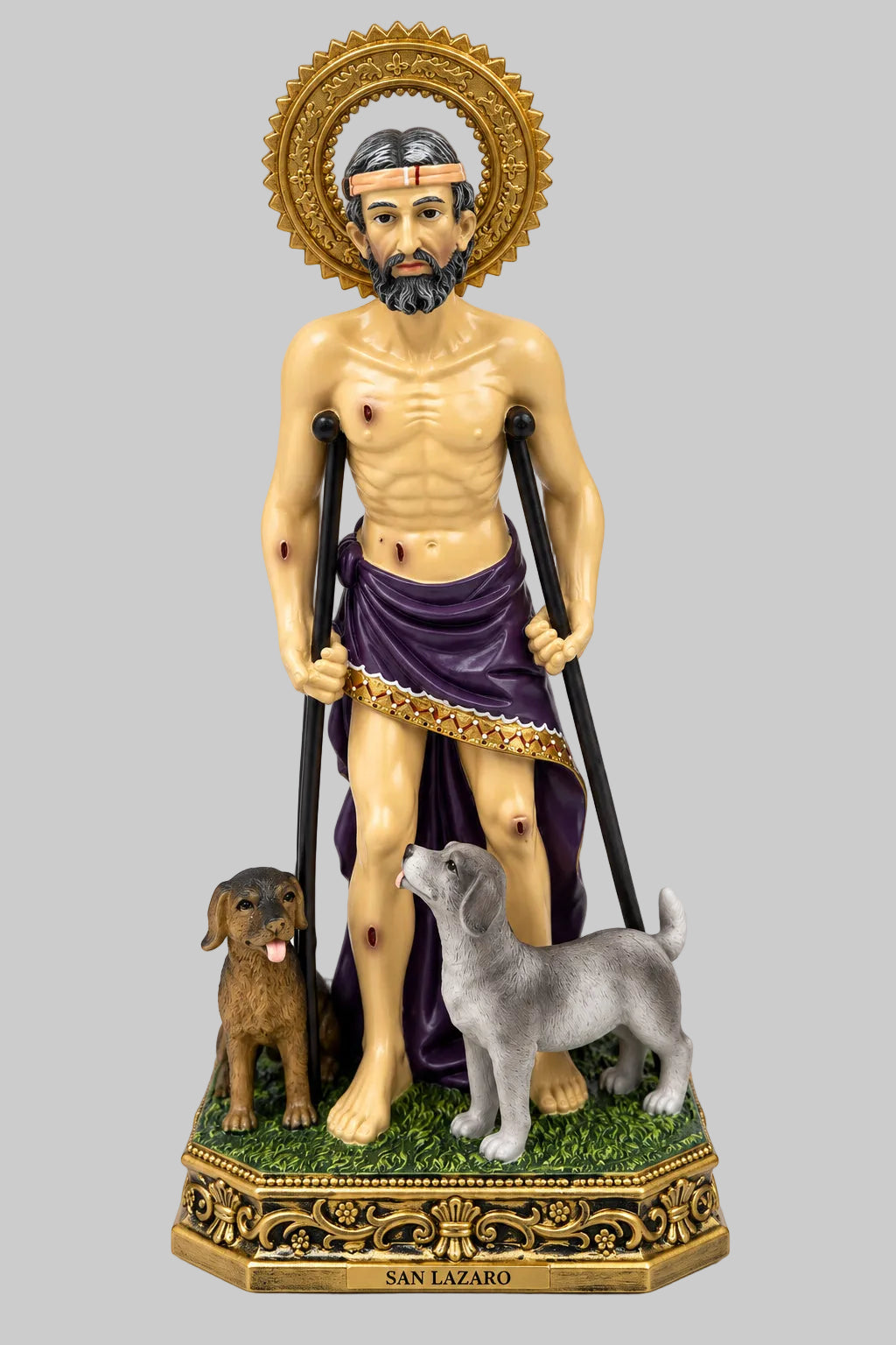 ESTATUILLA DE SAN LÁZARO 15”