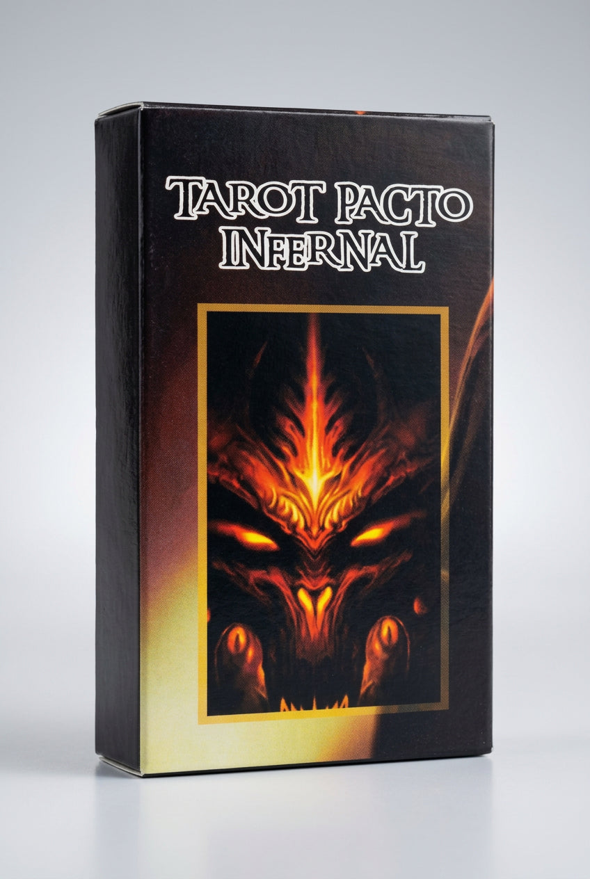 CARTA DEL TAROT PACTO INFERNAL
