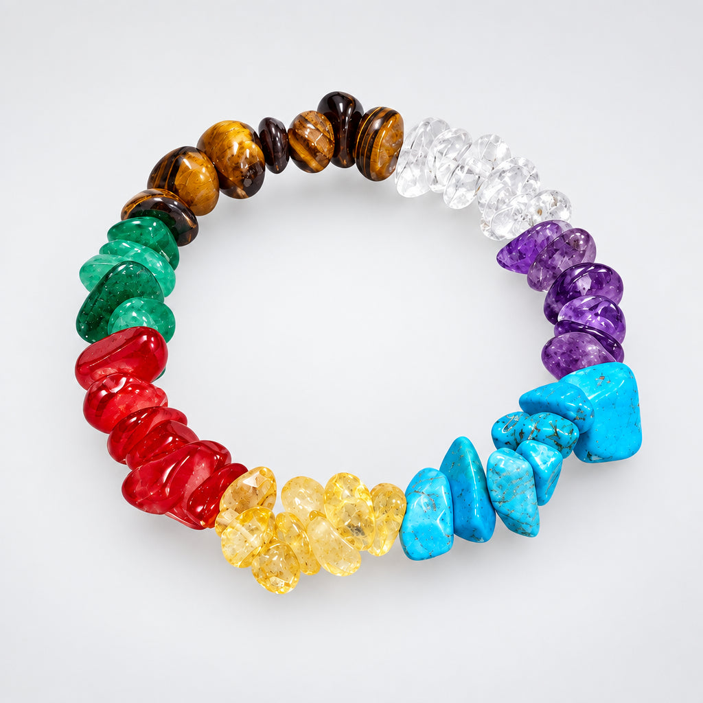 PULSERA DE PIEDRAS DE CUARZO
