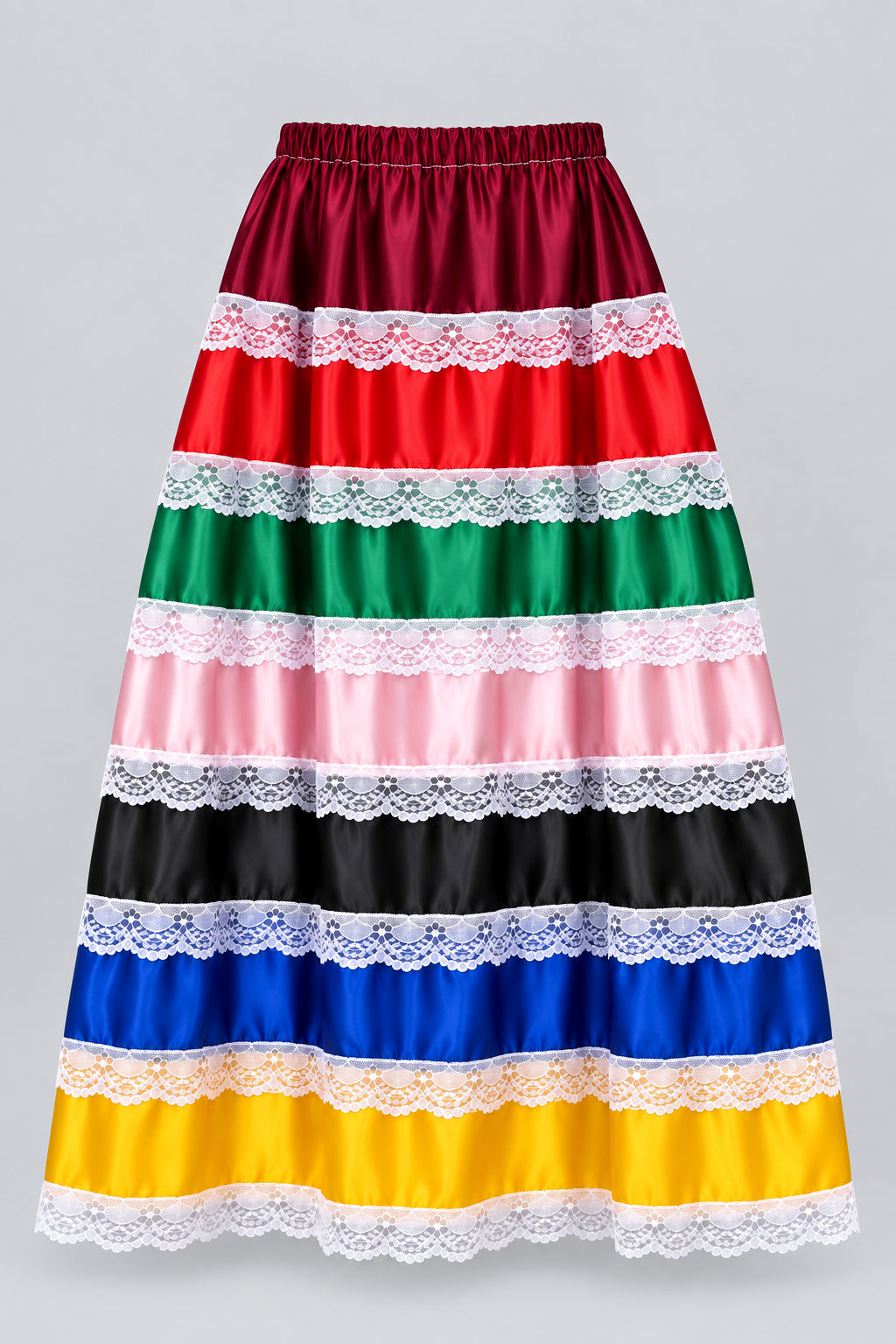 SAYAS DE SANTERAS DE 7 COLORES