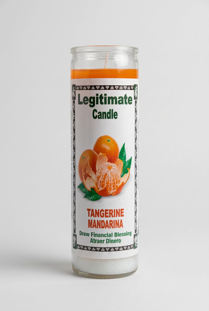 VELA DE MANDARINA