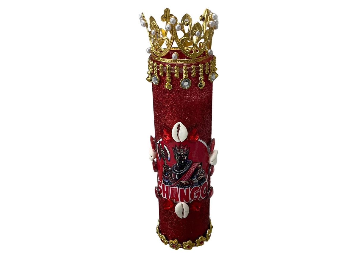 VELAS DE CHANGO DECORADA