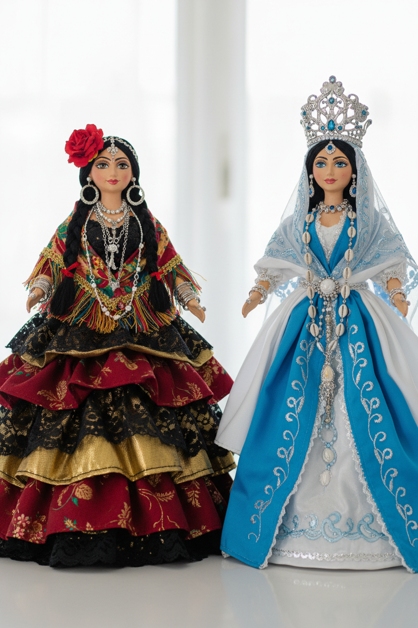 MUNECAS Y MUNECOS DE SANTOS