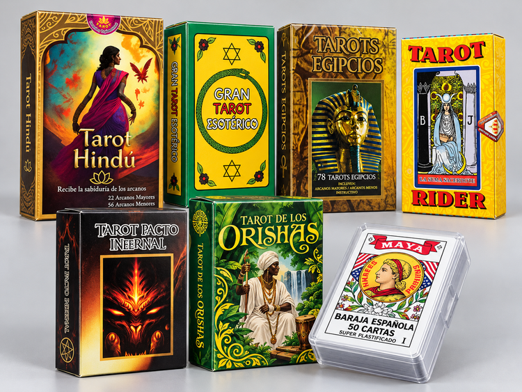 CARTAS ESPANOLAS Y DEL TAROT