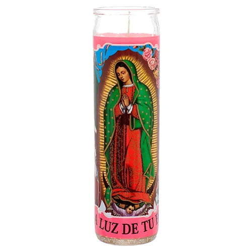 VELAS DE LA VIRGEN DE GUADALUPE