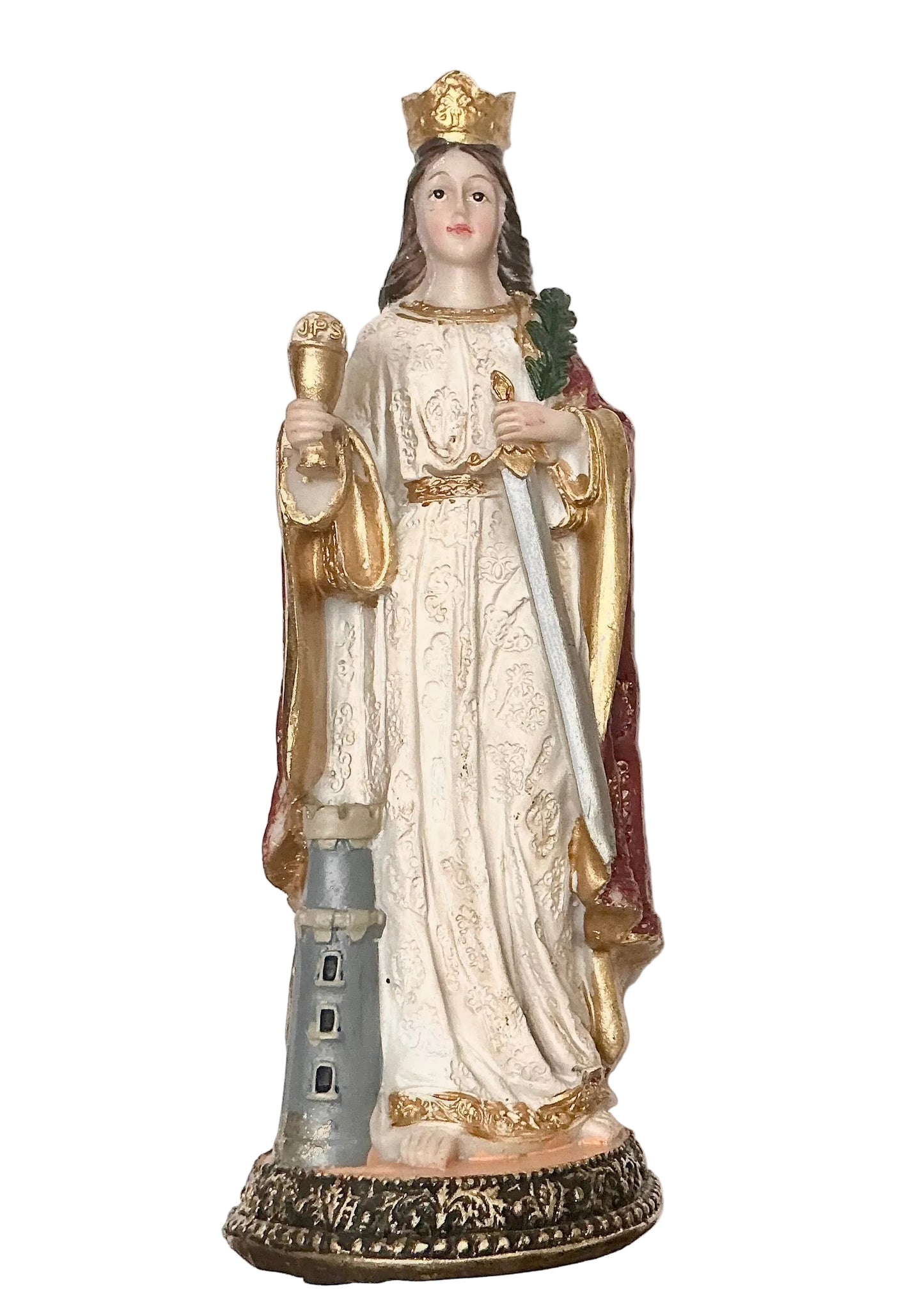 ESTATUILLA DE SANTA BARBA