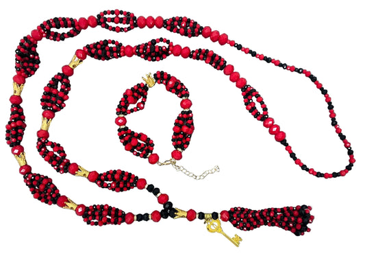 COLLAR DE ELEGGUA CON IDDE