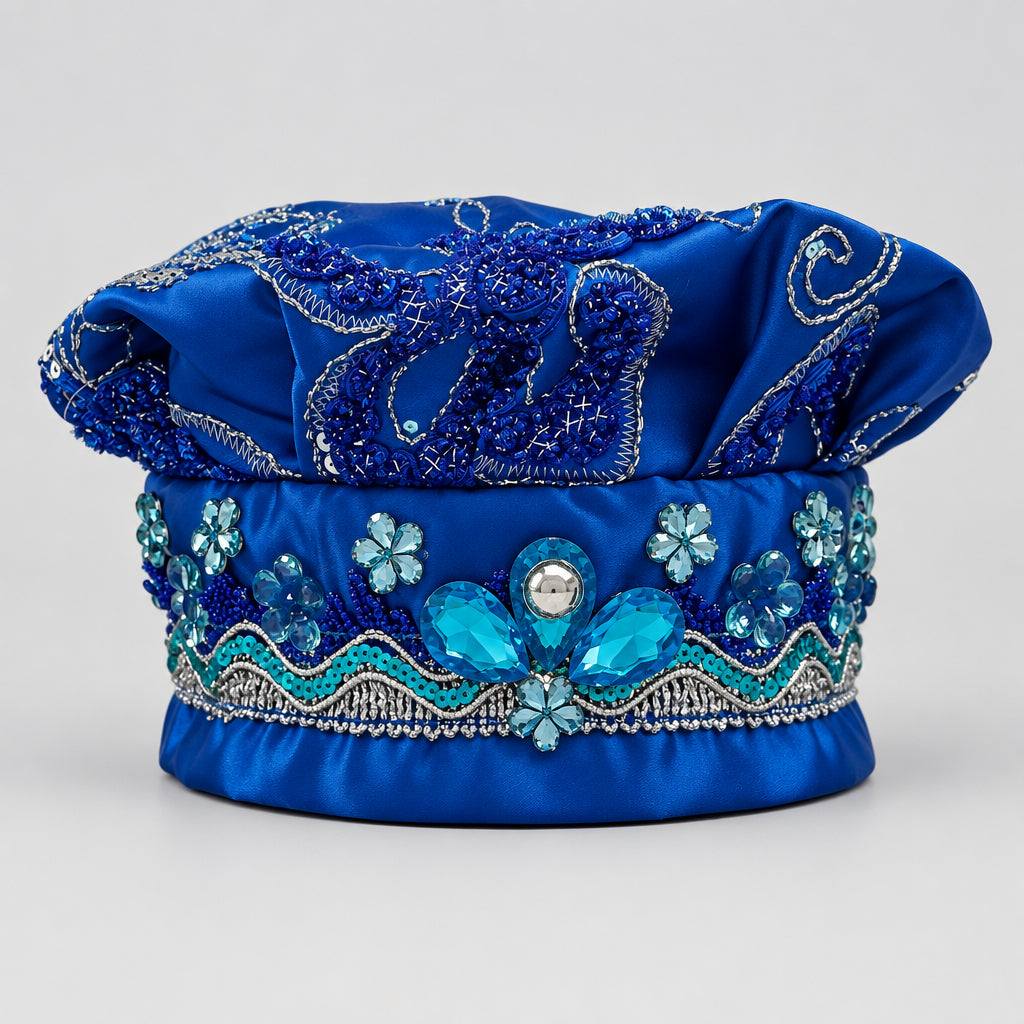 GORRO DECORADO DE YEMAYÁ