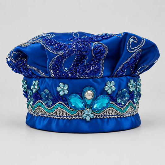 GORRO DECORADO DE YEMAYA