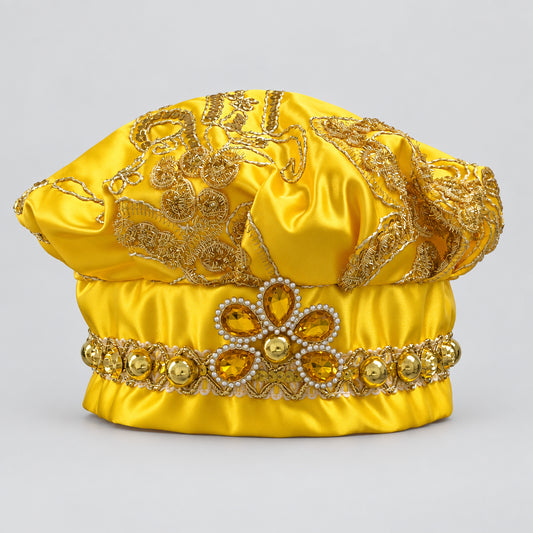 GORRO DECORADO DE OSHUN