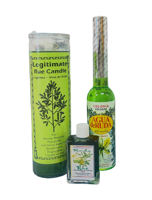 SET DE ACEITE,COLONIA,VELA RUDA
