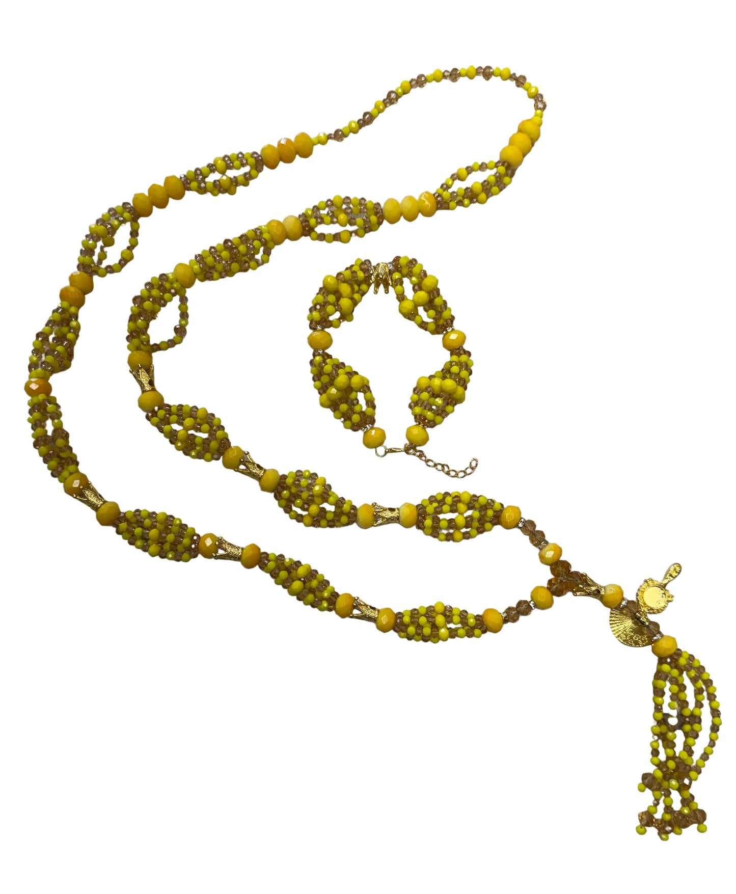 COLLAR CON IDDE DE OSHUN