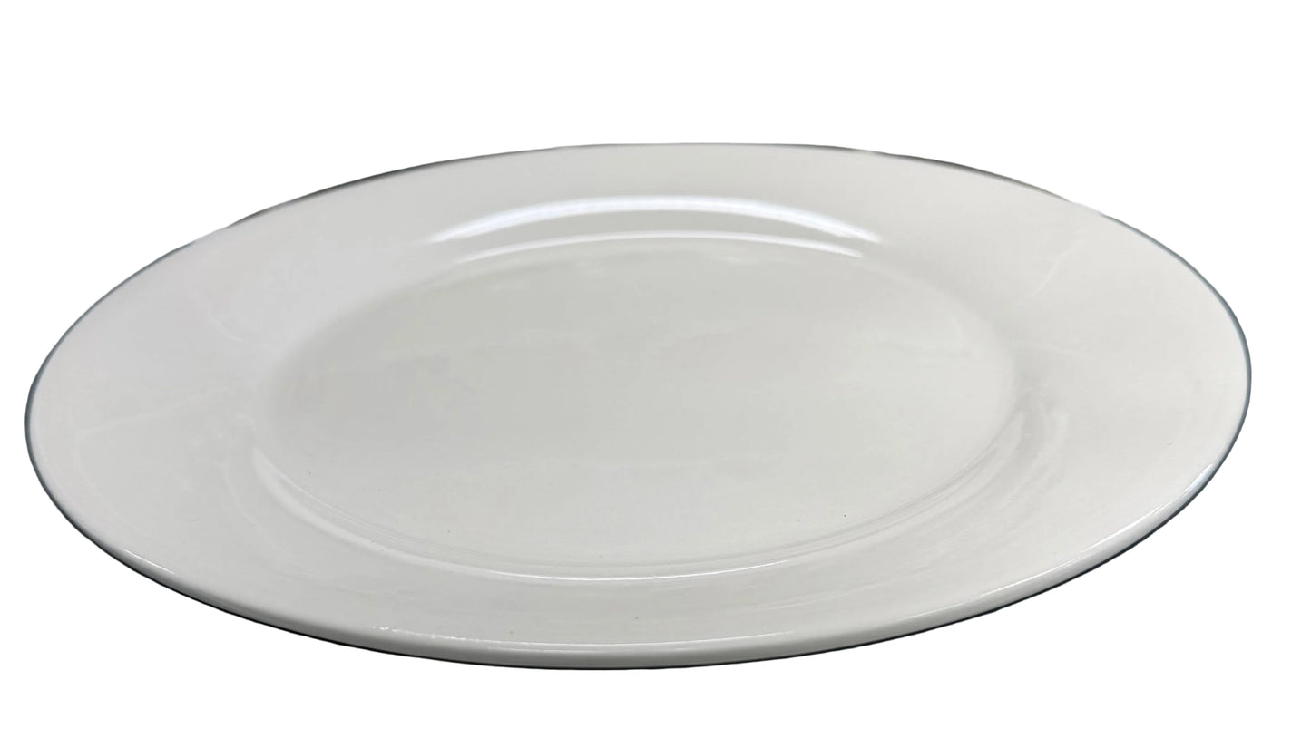 PLATOS BLANCOS DE LOZA