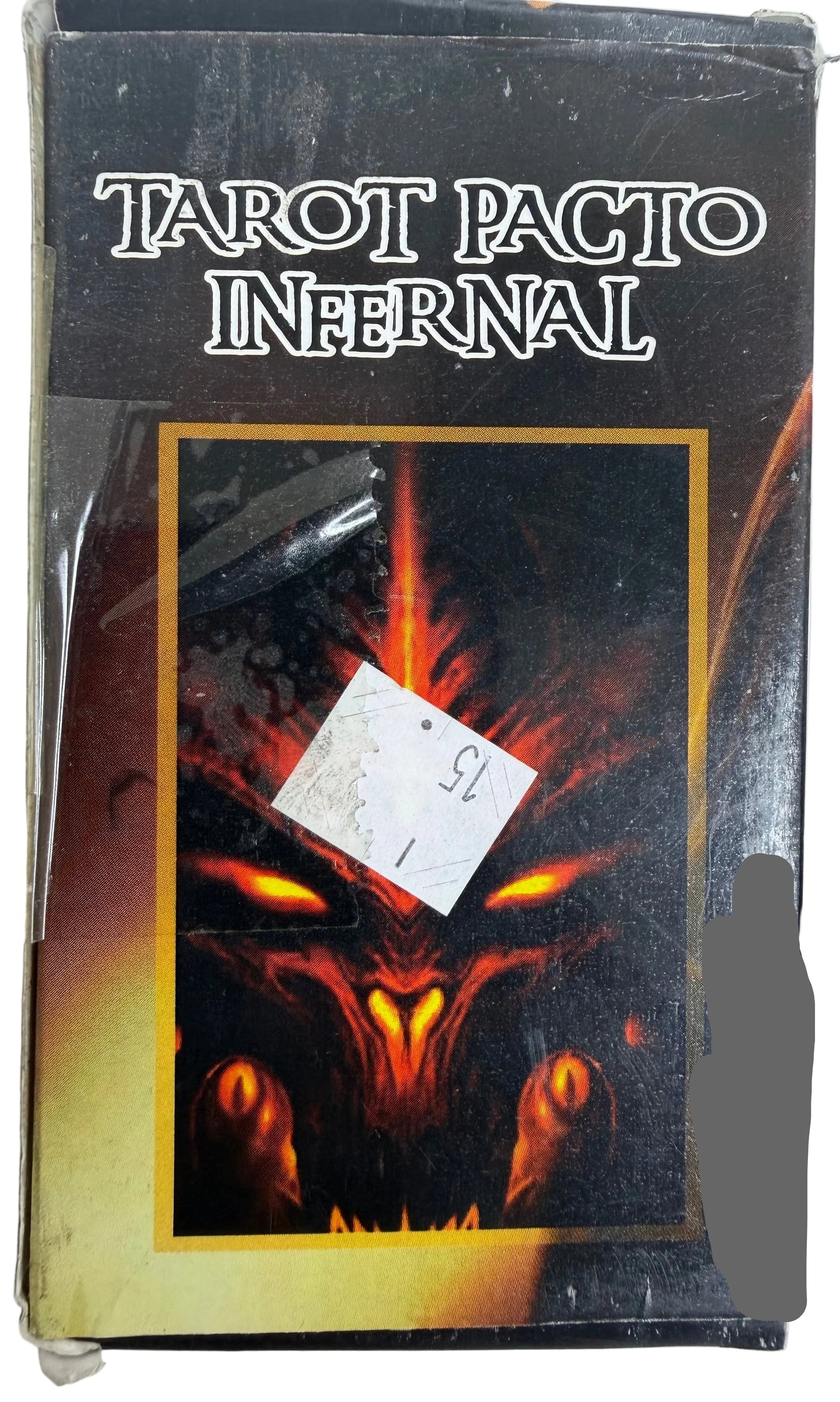 CARTA DEL TAROT PACTO INFERNAL