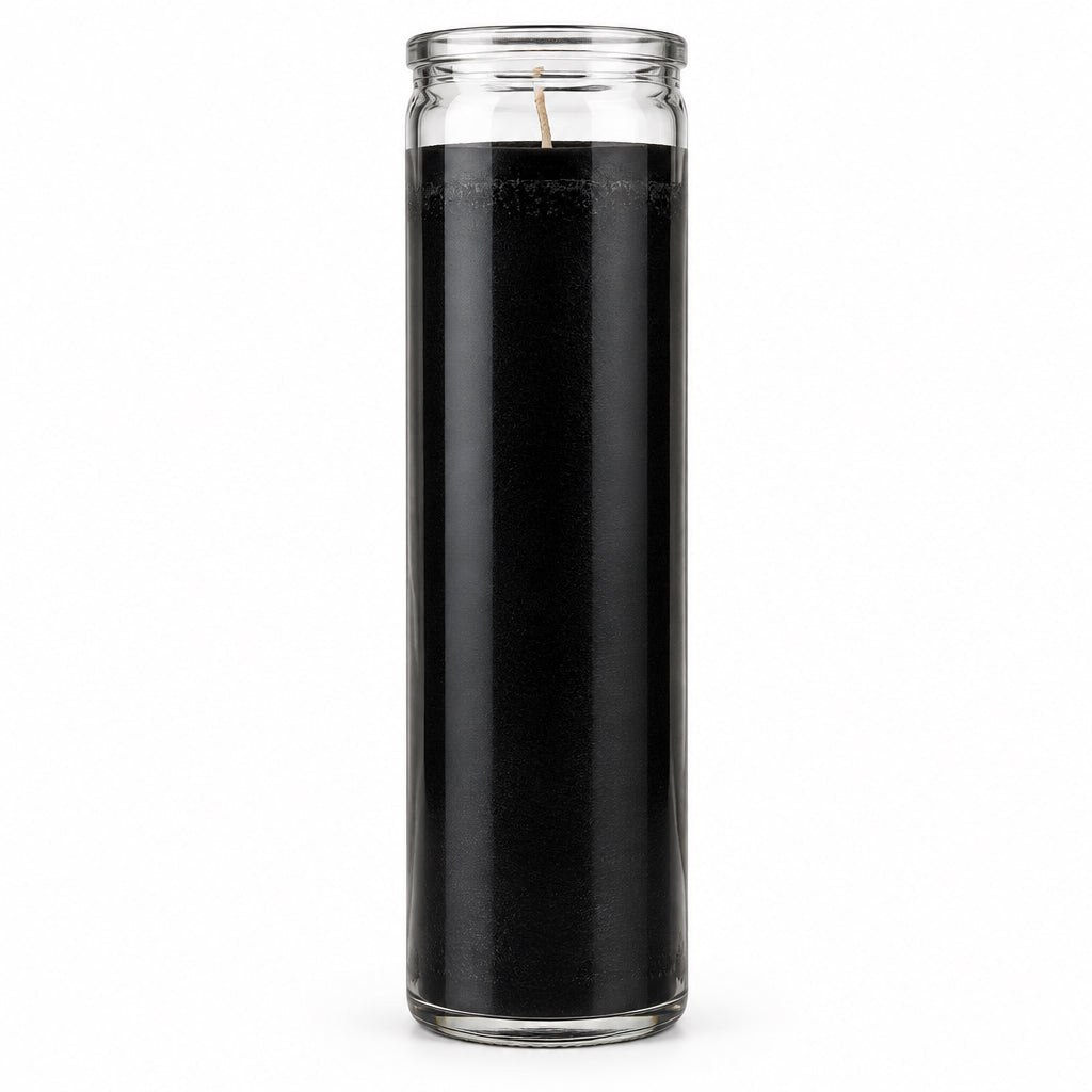 VELAS DE CRISTAL NEGRA