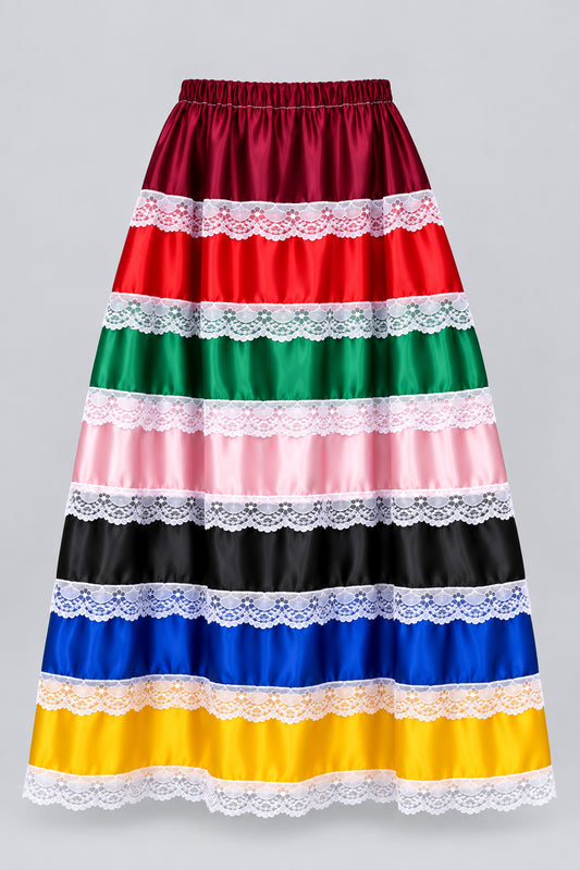 FALDAS DE SANTERAS DE 7 COLORES