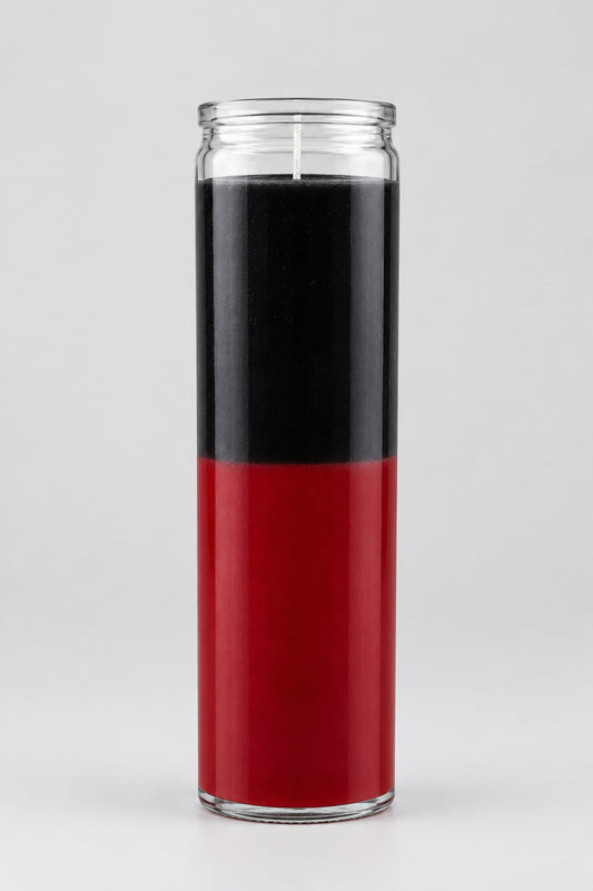 VELA ROJA Y NEGRA