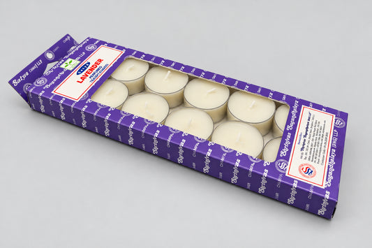 VELAS LAVANDA 12 pzs
