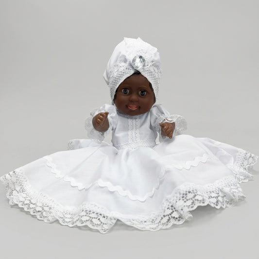 MUÑECA DE BLANCO 10"