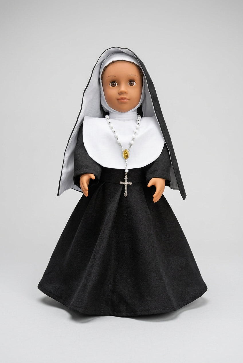 MUNECA MONJA 18"