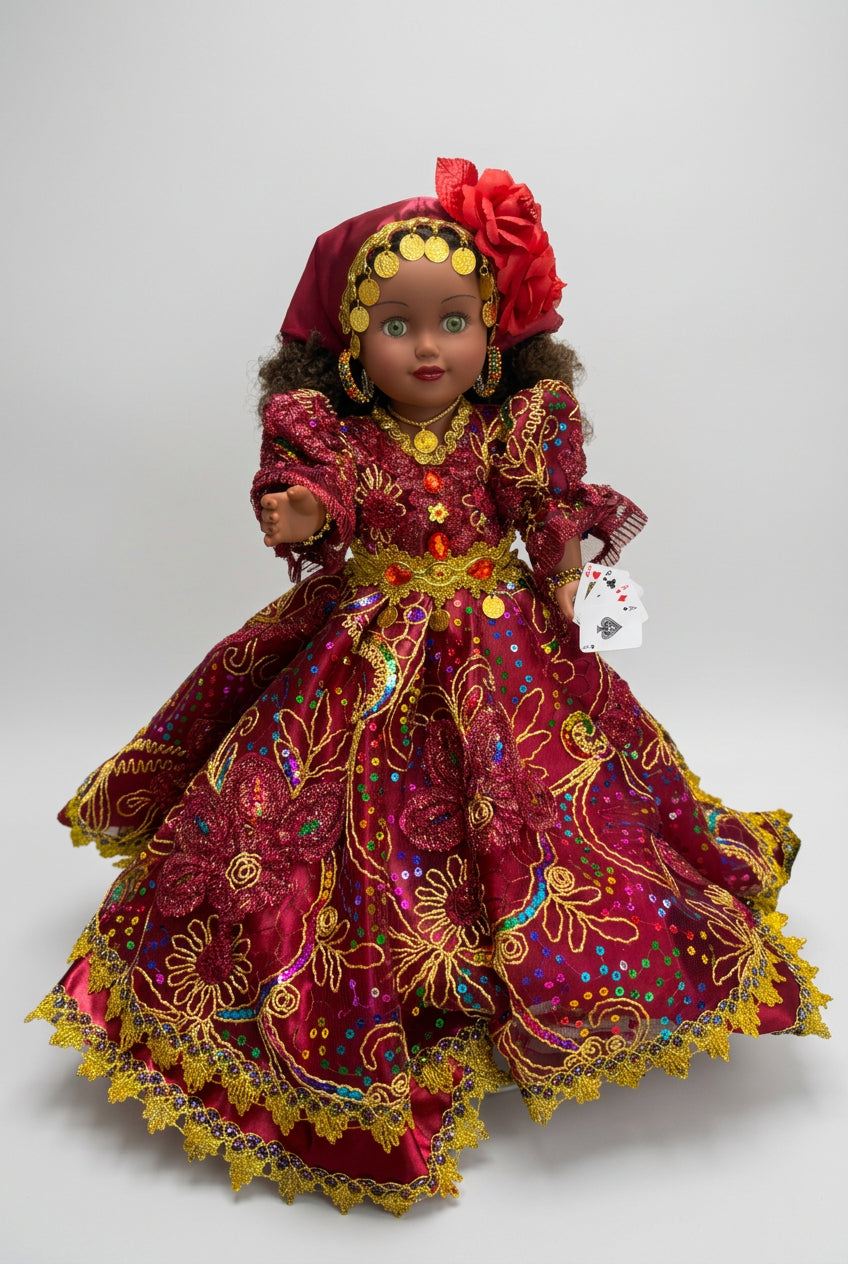 MUÑECA GITANA 18"