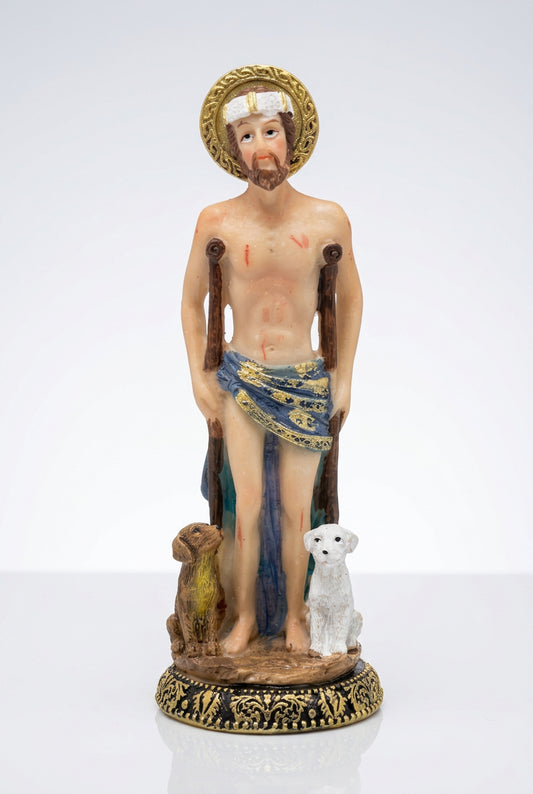 ESTATUILLA DE SAN LAZARO 5"