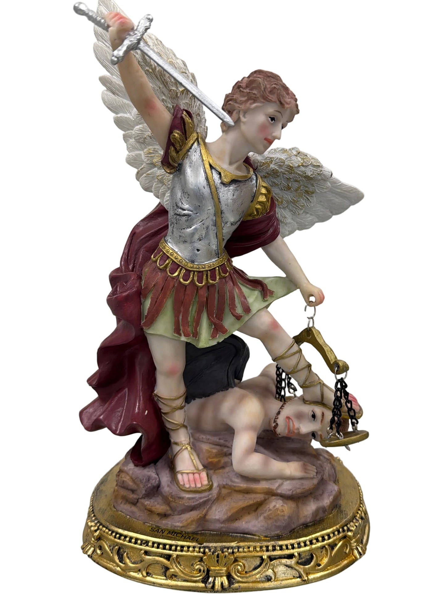 ESTATUILLA DE SAN MIGUEL 11"